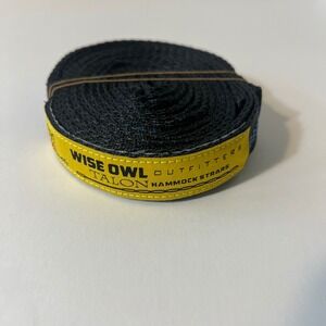 Wise Owl Outfitters Talon Hammock Straps Max Weight 500# Black Blue